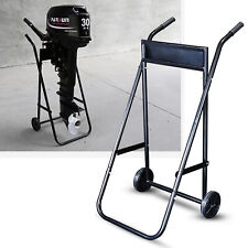 70kg Outboard Boat Motor Stand Carrier Cart W Wheel Enginee Carrier Folding
