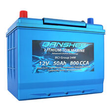Deep Cycle Lithium-ion Dual Terminal Rv Battery With Emergency Start Group 34