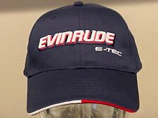 Evinrude Outboard E-tec Fishing Fish Water Skiing Boating Hunt Hat Cap New