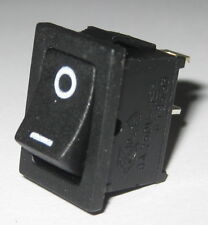 Jackson Electronics Js-606 Miniature Rocker Switch - Spst - 125v 10a - 250v 6a