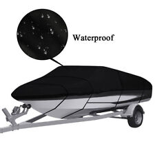 17-19ft Waterproof Boat Cover Trailerable Fishing V-hull Runabout Uv Resistant