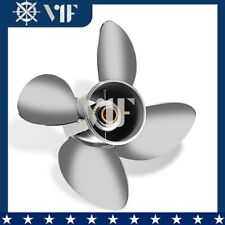 14 X23 Stainless Outboard Boat Propeller Fit Mercury 135-300hp Engines 15tooth