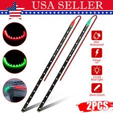 Red Green Submersible Navigation Light 12v Waterproof Marine Boat Bow Led Strips