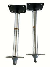 Pair Of 19 Inches Sport Master Threaded Base And Post Boat Seat Pedestal Stable