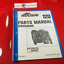 April 1982 Mercruiser 120 Parts Manual Engine Mercury Marine C-90-86171