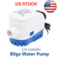 12v1100gph Boat Marine Automatic Submersible Auto Bilge Water Pump Float Switch