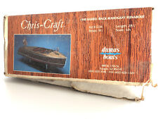 Chris Craft Dumas 1940 Barrel Back Mahogany Boat 28 Wood Model Kit 1234 Nos