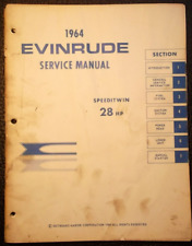 1964 Omc Evinrude Service Manual Speeditwin 28 Hp Pn4151 Shop Repair Guide