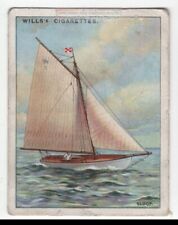 Sloop Single Mast Rigged Sailboat Craft 1920s Ad Trade Card
