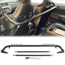 49 Stainless Steel Racing Safety Seat Belt Chassis Roll Harness Bar Kit Rod