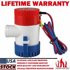 1100gph 12v Dc Electric Marine Submersible Bilge Sump Water Pump For Boat Yacht