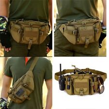 Tactical Fanny Pack Bumbag Waist Bag Military Hip Belt Outdoor Hiking Fishing
