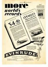 1928 Evinrude Motorboat Outboard Engine Speedtwin Charles Holt Racing Ad 6784