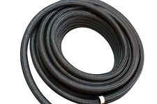 -12 An Braided Nylon Fuel Line Hose 1500 Psi Cpe Synthetic Rubber An12 12an 34