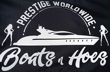 Prestige Worldwide Flag Boats And Hoes Banner 3x5ft Poster Step Brothers Movie