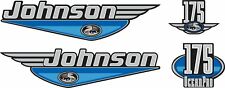 Johnson Oceanpro 175hp Blue Decals Kit Outboard Stickers Die-cut