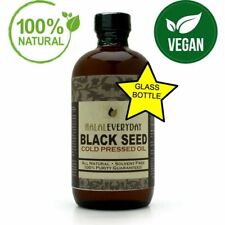 Black Seed Oil - 100 Pure Organic Cold Pressed Cumin Nigella Sativa Unrefined