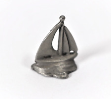 Small 1 Pewter Sailboat