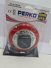 Perko 8501dp Boat Battery Selector Switch 2 Batteries 38 Terminal 250 Amps