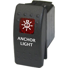 Anchor Light 711 Rocker Switch Red 12v Hatch Helm Deck Bow Marine