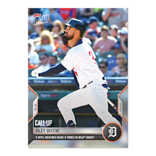 2022 Topps Now 370 Riley Greene 2 Hits Debut Rookie Rc Detroit Tigers Presale