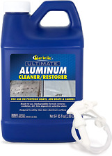 Ultimate Aluminum Cleaner Restorer - Safely Clean Pontoonjon Boatscanoe64oz