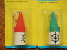 Boat Floating Key Buoy Ring Chain Red Green 78081 78091 Key Ring Floats Boat
