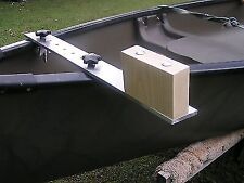 Canoe Trolling Motor Mountbracket 3 Alum X-bar-ash Block