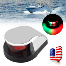 Waterproof Boat Navigation Light Led Bow Marine Front Pontoon Durable Black New
