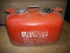 Vintage Omc Gas Tank Marine Boat Motor Outboard 6 Gallons Can