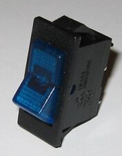 Swann Industries Illuminated Rocker Switch - Spst - 125v 15a - Lighted Blue