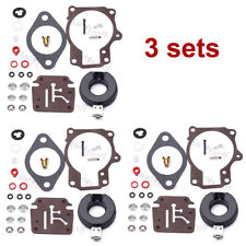3x Carburetor Rebuild Repair Kit For Johnson Evinrude 55hp 60hp 65hp 70hp 75hp