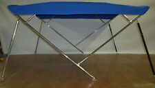 Bimini Top 76 Long Stainless Steel Frame - Sunbrella - You Pick The Color