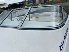 2001 Sea Fox 204 Millenium Boat Left Side Front Windshield Curved Glass W Door