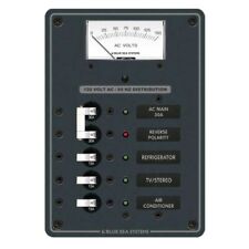 Blue Sea Systems 8043 Ac Main Breaker Panel With 3 White Switch Positions
