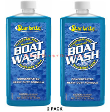 2 Pack Star Brite Boat Wash Concentrated Biodegradable Concentrated Formula