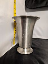 6.5 Danforth Pewter Vase Made In Vermont Signed