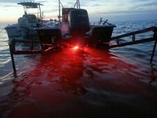 Super Red Garboard Led Boat Drain Plug Light 1200 Lumens 12 Npt Underwater