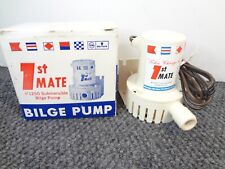 First Mate Submersible Bilge Pump 1250 300gph 1.5a 12vdc