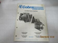 Pm111 1990 Omc Cobra Outboard 4.3262 Final Edition Parts Catalog Manual 985974