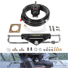 Boat Hydraulic Steering System Kit Marine Outboard Steering Cylinder Helm 150hp