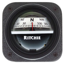 Ritchie Explorer Bulkhead Mount Compass White Dial V-537w