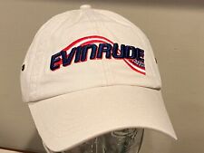Evinrude Outboard E-tec Team Fishing Fish Boating Hat Cap Stone  New