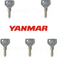 5 Yanmar Tractor Ignition Keys 198360-52160 Branson Cub Cadet John Deere Tractor