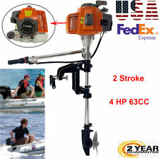 63cc 4hp Outboard Motor 2-stroke Boat Motor Boat Engine With Air Cooling System