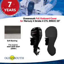 Oceansouth Outboard Storage Full Cover For Mercury 4cyl 40hp-60hp 25 Leg