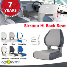 Oceansouth Usa Deluxe Hi Back Boat Seat Folding