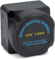 Smart Dual Battery Isolator Voltage Sensitive Relay Vsr Waterproof 12v 140a