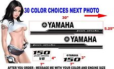 Yamaha Outboard Engine Decals Kit Stickers Decal 125 150 200 225 250 300 350
