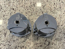 Pair Of Large Lewmar England Chrome Marine Winch Sailboat Winches